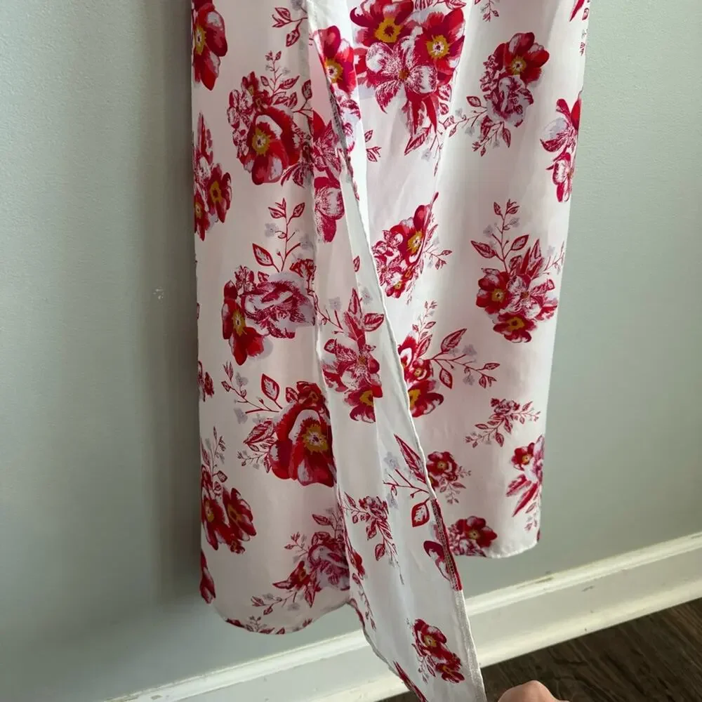 Tularosa Santorini Floral Fuchsia Bloom Maxi Dress - Picture 6 of 13